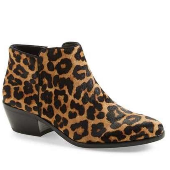 sam edelman petty leopard booties